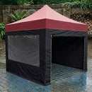Black Industrial Canopy Sidewalls 3m x 3m – Heavy Duty Waterproof Panels – Multiple Colours – Outdoor Commercial & Event Use