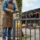 Dark Slate Gray Premium Ornate Gate Top 760 x 250mm with 20x6mm Flat Bar for Durable Construction