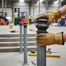 Gray Premium Collar with 75 x 66mm Dimensions and 26mm Diameter Hole for Versatile Applications