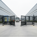White Smoke Premium Trackless Folding Swing Gate Hardware Kit with 350kg Weight Capacity for Durable Gate Solutions
