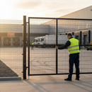Rosy Brown Heavy Duty Hydraulic Gate Closer & Hinge In One - 180° Adjustable Speed for Gates Up to 200 kg with Vandal-Proof Design