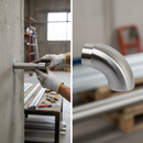 Dark Gray Premium 304 Stainless Steel Handrail End for 48.3mm x 2mm Tube, Durable and Corrosion-Resistant