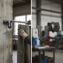 Dark Slate Gray Premium Curtain Rail Bracket for 20mm Diameter Poles - Heavy Duty and Durable Design