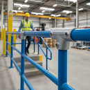 Gray Premium Sloping Tee Piece 0-11° for 42.4mm Tube - Ideal for Rail Connections - High-Quality Professional Grade for Industrial and Commercial Applic...