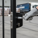 Dark Gray Professional Anti-Panic Lock with Aluminium Housing and Stainless Steel Mechanism for 40-60mm Box Sections
