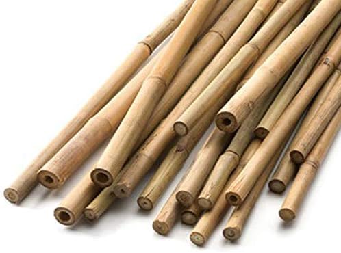 Rosy Brown Durable Bamboo Canes Treeguard Support – 295cm x 10-12mm