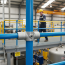 Dark Gray Professional Internal Swivel Tee 90° for 48.3mm Tube - Heavy Duty Connection for Versatile Applications