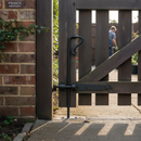 Dark Slate Gray Premium Heavy Duty Crook Top Drop Bolt 20mm Diameter and 500mm Length for Enhanced Security