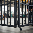 Dark Slate Gray Premium 40mm Weld In Gate Corner Block for Secure and Durable Gate Crook Installation