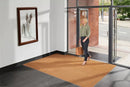 Gray Coir Entrance Matting Roll – Natural Coconut 17mm – 1m or 2m Wide – Cut to Size – Indoor/Outdoor Mat with PVC Backing