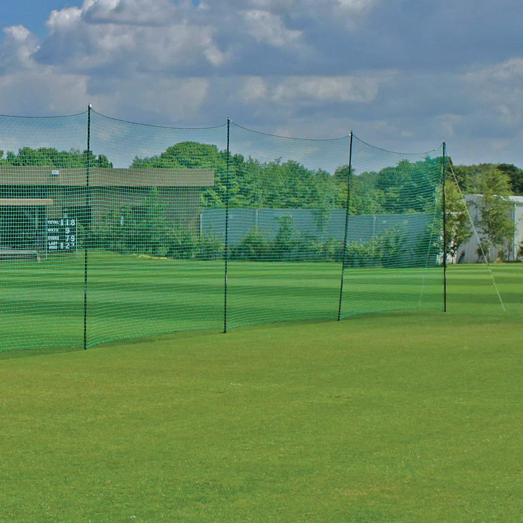 Olive Drab Lightweight & Sturdy Cricket Ball Stop Net for Schools & Clubs