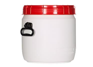 Light Gray UN Approved Screw Top Plastic Keg – 6900 Series, Heavy Duty Leak-Proof Container