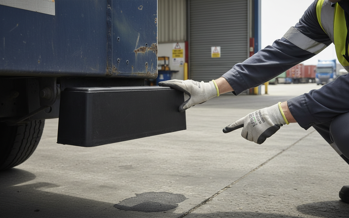 Premium Heavy Duty Rubber HGV Bumper for Light and Heavy Goods Vehicle ...