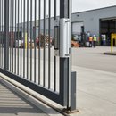 Gray Premium Integrated Magnet Lock for Sliding Gates - 250kg Holding Force, Weather Resistant, IP68 Rated