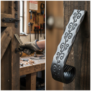 Dark Slate Gray Premium 40 x 8mm Handrail Forged End - Durable and Reliable Solution for Handrail Applications