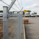 Lavender Premium Heavy Duty Security Strip for Bolting - Galvanized Steel L-profile, 2m Length with Easy Retrofit Design