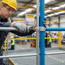 Dark Gray Premium Male Single Swivel Connector for 26.9mm Tube - Versatile Infill Securing Solution