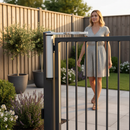 Dark Slate Gray Premium Motorised Gate Closer for Pedestrian Swing Gates with 150 Nm Torque and Integrated Electronics