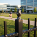 Black Premium Post Top 85mm x 40mm x 40mm - Durable and High-Performance Design for Versatile Applications