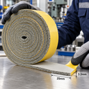 Expanded Grey Silicone Self-Adhesive Rubber Strip – High Temperature Sponge Seal