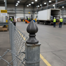 Dark Gray Premium Post Top with Dimensions 180mm x 95mm x 102mm for Versatile Applications