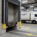 Dark Gray Heavy Duty Plastic Dock Bumper 470×270×66mm – Replaceable Front HGV Loading Bay Impact Buffer