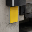 Black Heavy Duty Plastic Dock Bumper 470×270×66mm – Replaceable Front HGV Loading Bay Impact Buffer