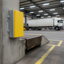 Dim Gray Yellow UHMWPE Dock Bumper 465×280×160mm – High Visibility Heavy Duty Loading Bay Buffer