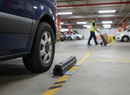 Dark Gray Premium Rubber Kerb Protection – 1m Extruded with Fixing Plates for Parking Bays