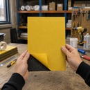 Goldenrod 3mm Black Self-Adhesive Solid Rubber Sheet – Heavy Duty Peel & Stick Rubber Matting