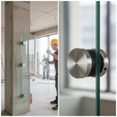 Light Gray Premium 316 Glass Stand Off 40mm Deep for Glass Thickness 8-22mm Applications - High-Quality Professional Grade for Industrial and Commercial Appli...