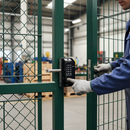 Dark Gray Premium Heavy Duty Gate Lock with Push Pad, 1000+ Combinations, Suitable for 40-60mm Metal Box Section Gates