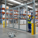 Light Slate Gray Heavy Duty Cantilever Trolley Carriage 8 Medium - Max Load Capacity 600kg for Efficient Material Handling