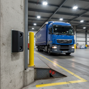 Dark Gray Heavy Duty Rubber Dock Bumper 248 x 448 x 153mm – Deep Profile HGV Loading Bay Impact Protector