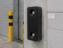 Gray Heavy Duty Rubber Dock Bumper 250 x 450 x 100mm – Standard Loading Bay HGV Impact Buffer