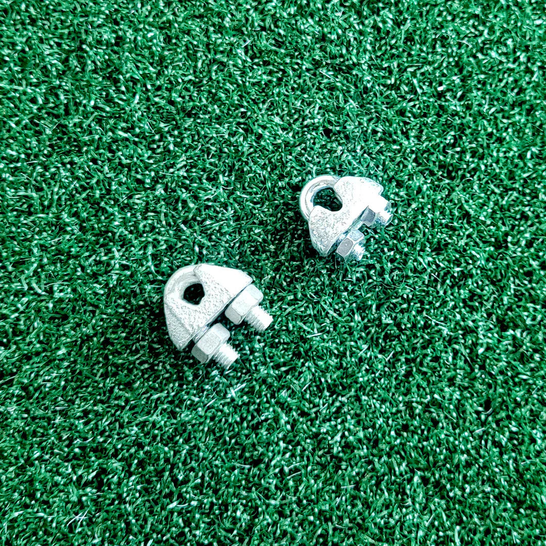 Dark Green Galvanised Bull Dog Grip Perfect for Construction & Outdoor Use
