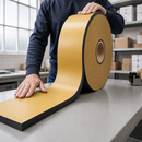 Self-Adhesive Neoprene/EPDM Sponge Strip – Closed-Cell Rubber Sealing Tape