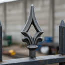 Dark Gray Premium Heavy Duty Railhead 122mm x 55mm x 15mm for Robust Applications - High-Quality Professional Grade for Industrial and Commercial Applications