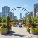 Light Gray Premium 30x8mm Plain Bar Arch with 1000mm Length and 500mm Rise for Versatile Applications