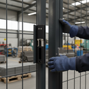 Dark Slate Gray Premium Surface Mounted Electric Keep with Fail-Open Mechanism for Secure Gate Locking Solutions