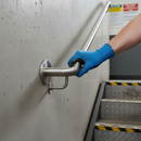 Dark Gray Premium Mild Steel Handrail Bracket Cover Plate for Secure Installation and Safety