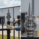 Dark Gray Premium Railhead 125mm x 48mm x 25mm - Heavy Duty Construction for Versatile Applications