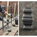 Dark Slate Gray Premium Collar with 40mm x 68mm Dimensions and 16.5mm Square Hole for Versatile Applications
