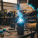 Black Premium Weld Cap for 114.3mm Tube - High-Performance Welding Accessory - High-Quality Professional Grade for Industrial and Commercial Applications
