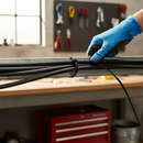 White Smoke Premium Heavy Duty Nylon Cable Ties 370mm x 7.6mm - Pack of 100 with High Tensile Strength