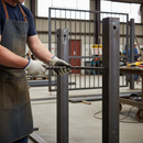 Dark Gray Premium 16mm Mid Twist Bar - 1 Meter Length for Versatile Applications - High-Quality Professional Grade for Industrial and Commercial Applications