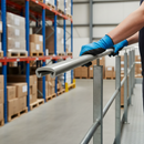 Dark Gray Premium 50mm x 8mm Plastic Handrail Capping in Grey - 25m Coil for Enhanced Staircase Safety and Style