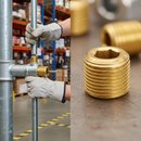 Rosy Brown Premium 300D Gold Setscrew Key Clamp for 48.3mm Fittings with Standard Length and Sizes