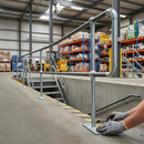 Slate Gray Premium 38° Rake Flat Base for 34mm Tube with 450mm Ball Centres and 60mm Ball Size