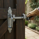 Dark Slate Gray Premium Heavy Duty Gothic Suffolk Gate Latch for Secure and Durable Outdoor Use - High-Quality Professional Grade for Industrial and Commercial App...